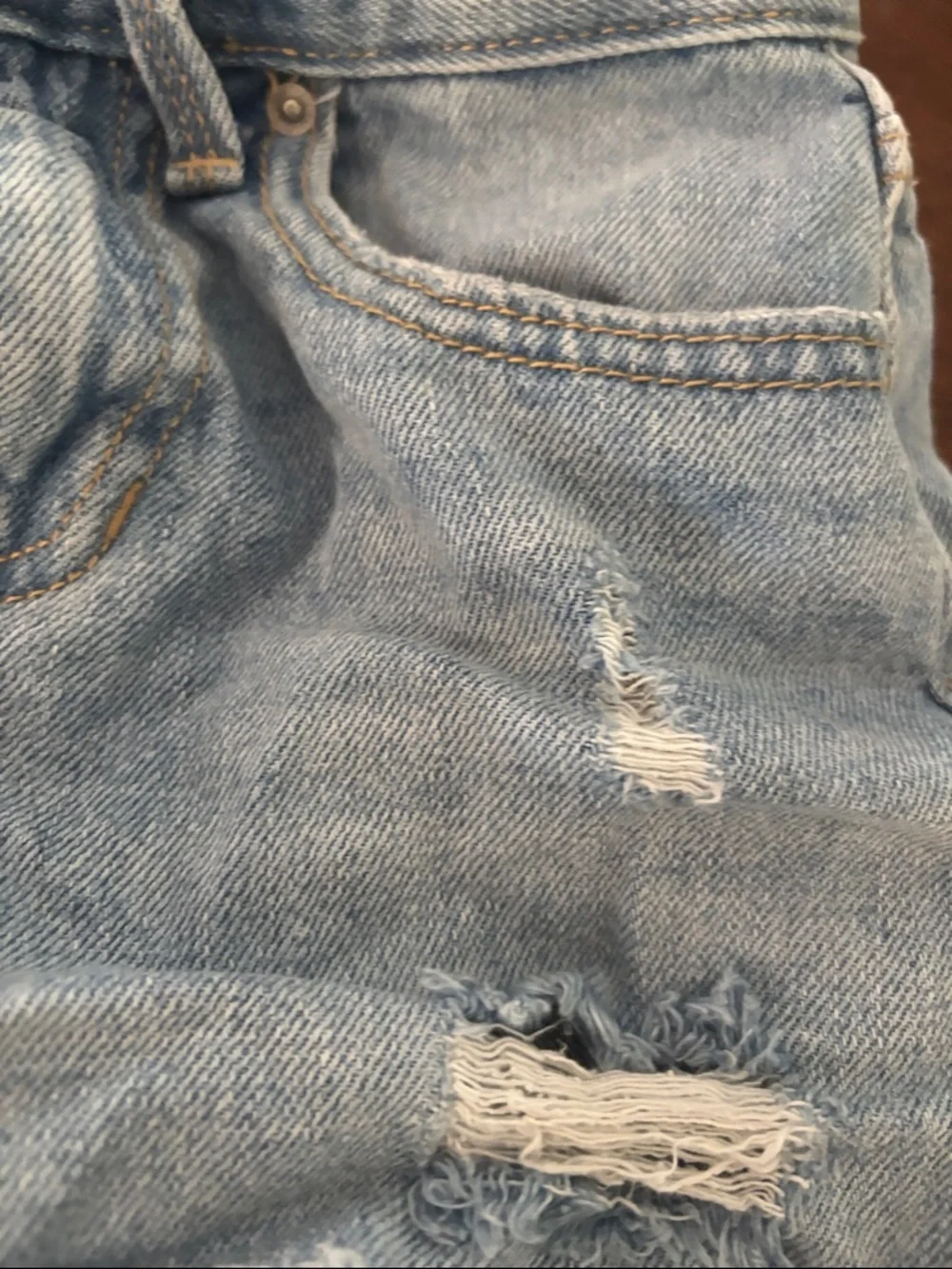 NWOT Old Navy Light Blue and Dark Blue Denim Shorts Duo